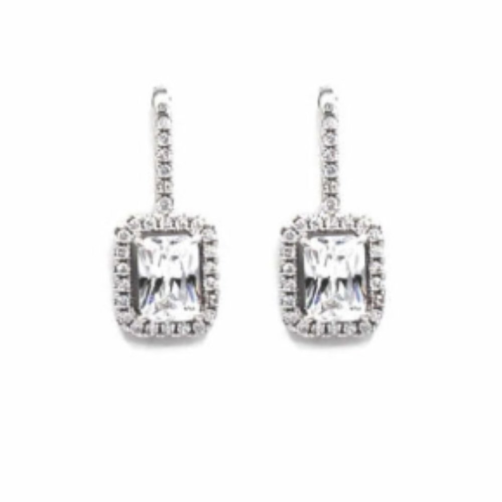 Ti Adora Square Crystal Earring